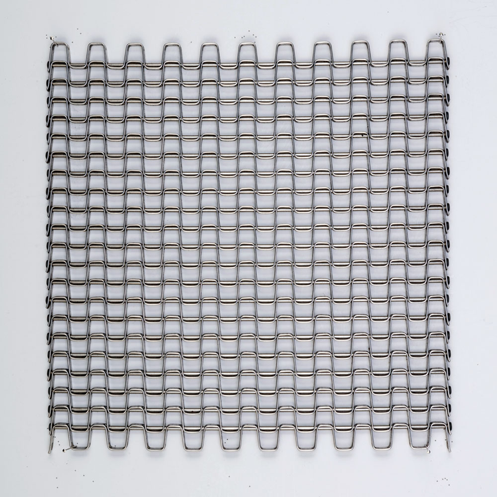 Steel Flatwire belt.